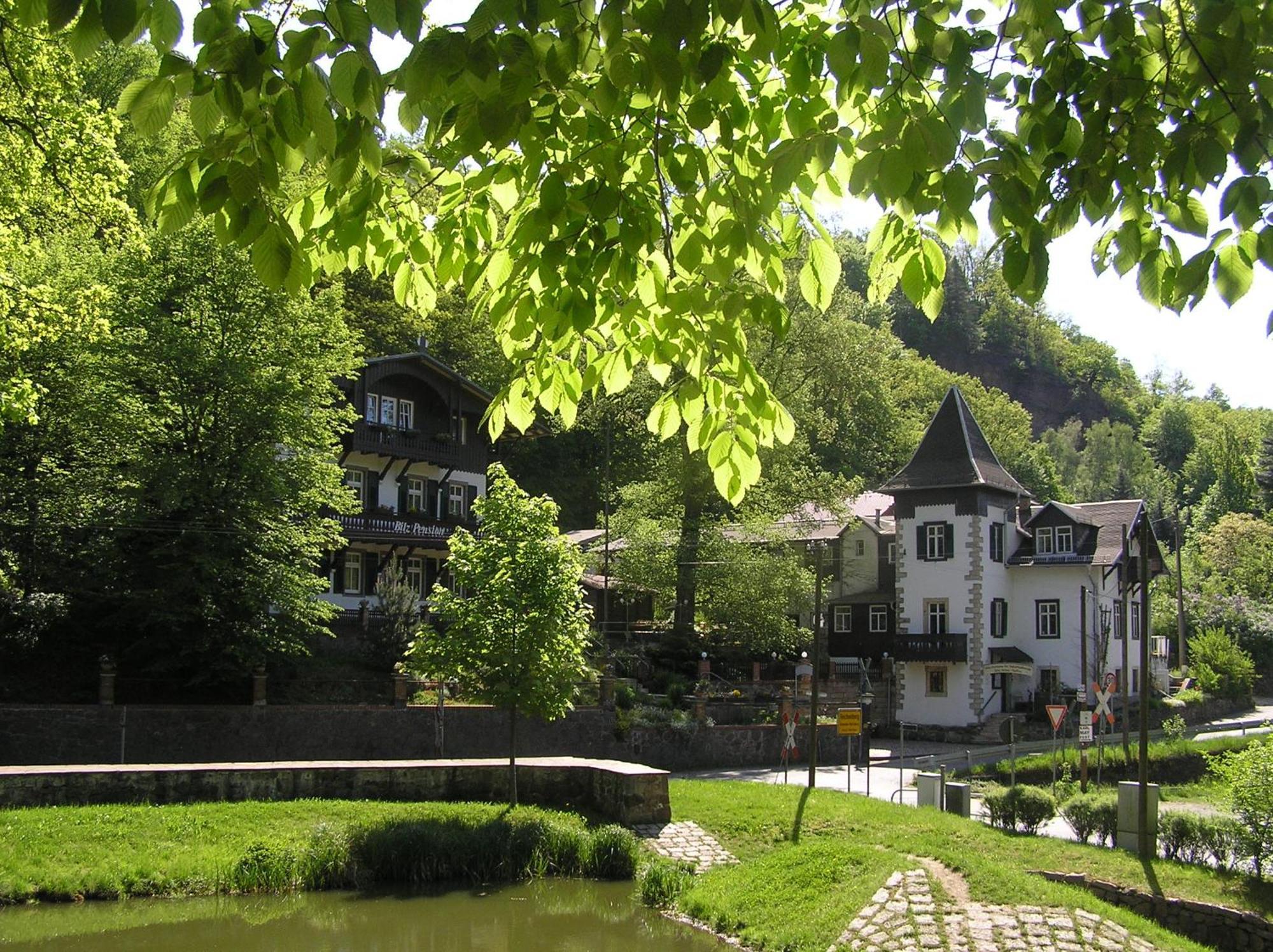 Hotel Bilz-Pension Radebeul Exterior foto